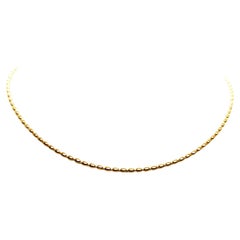 Vintage Fred Chain Necklace  Yellow Gold