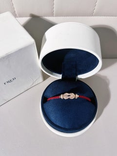 Pulsera de Fred Chance Infinie en oro rosa de 18 quilates con pavé de diamantes y cierre en forma de ocho