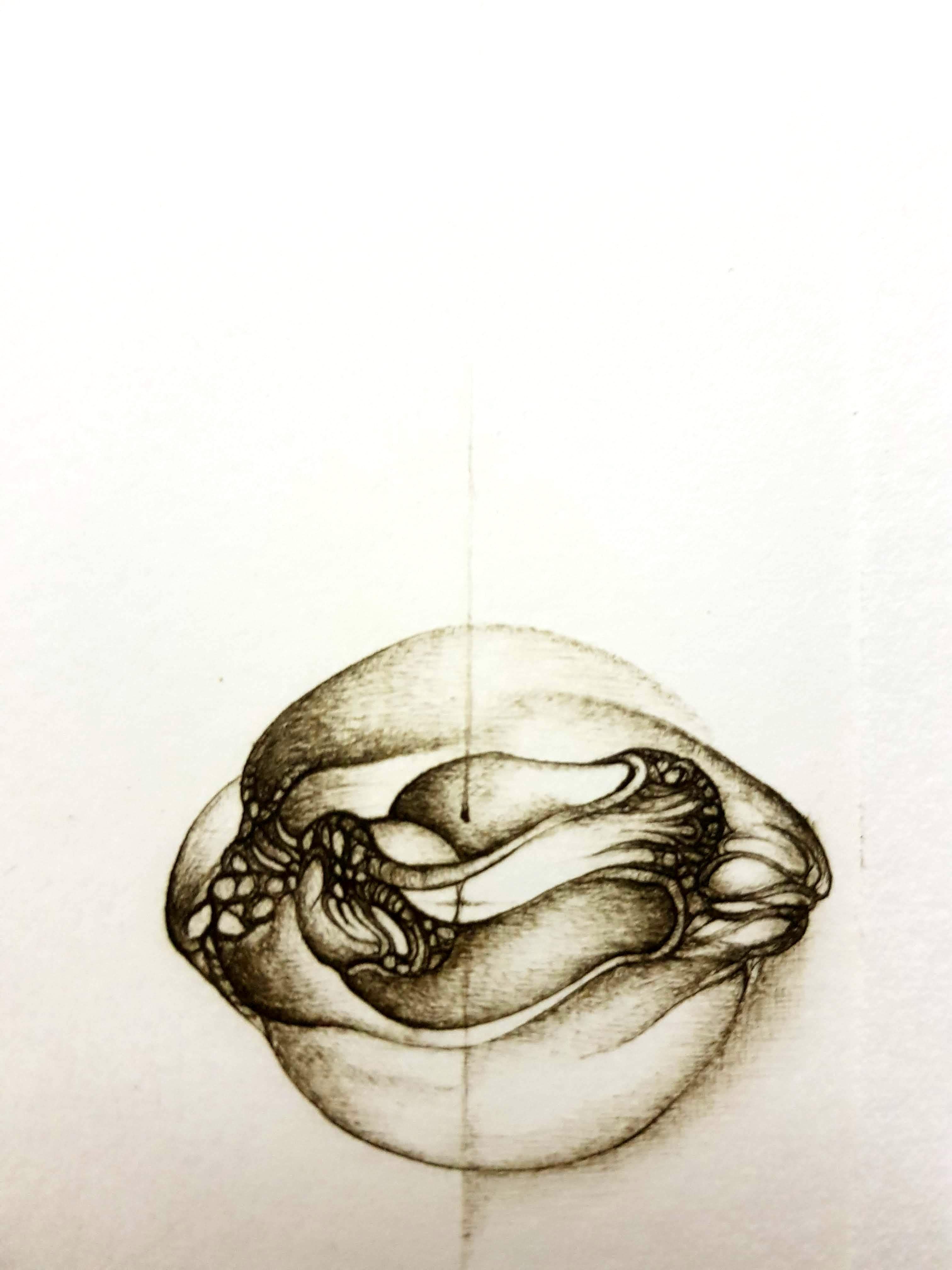 Fred Deux - Surrealismo gris VI - Grabado original firmado en venta 3