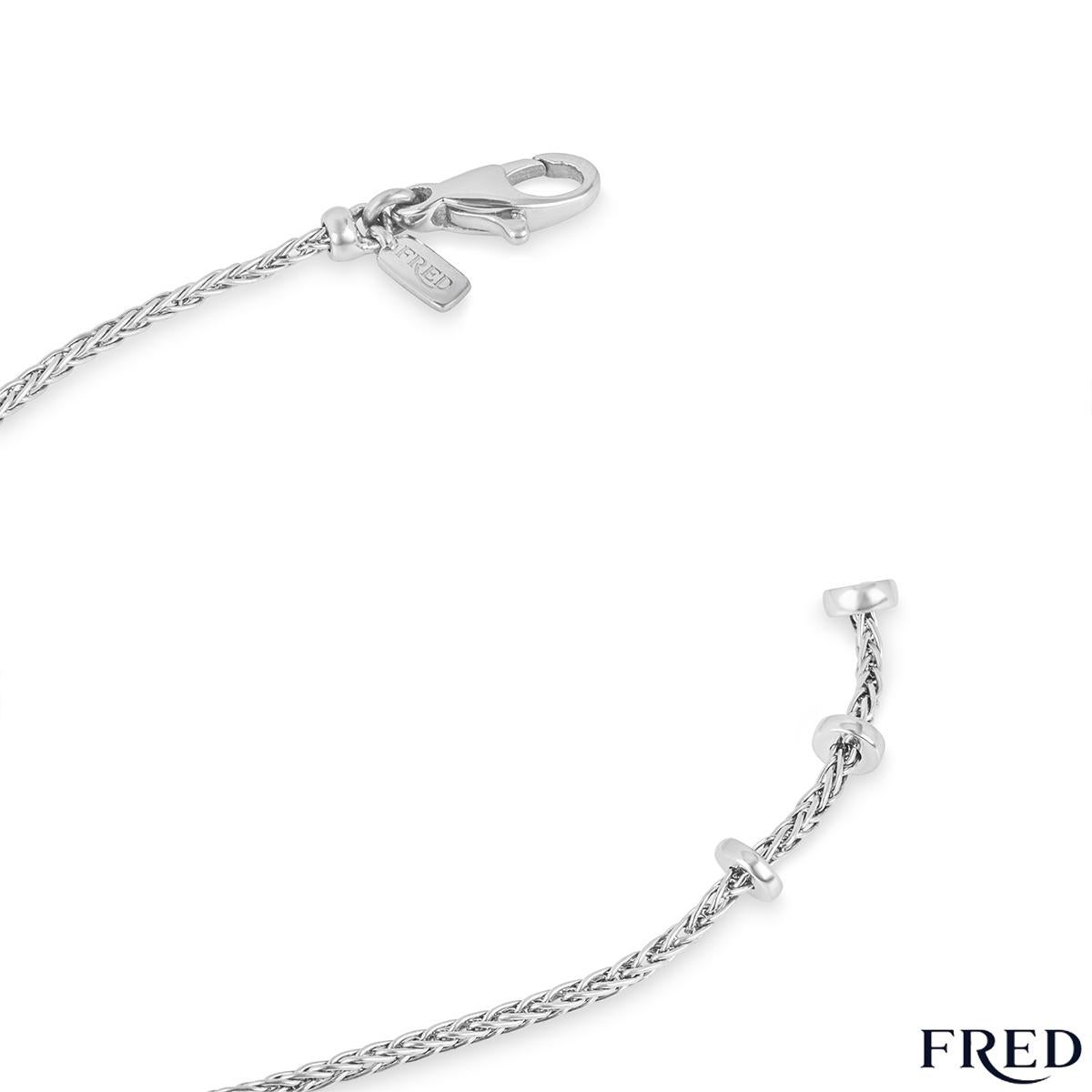 Mixed Cut Fred Diamond and Pearl Bracelet in Platinum 6B0180 For Sale