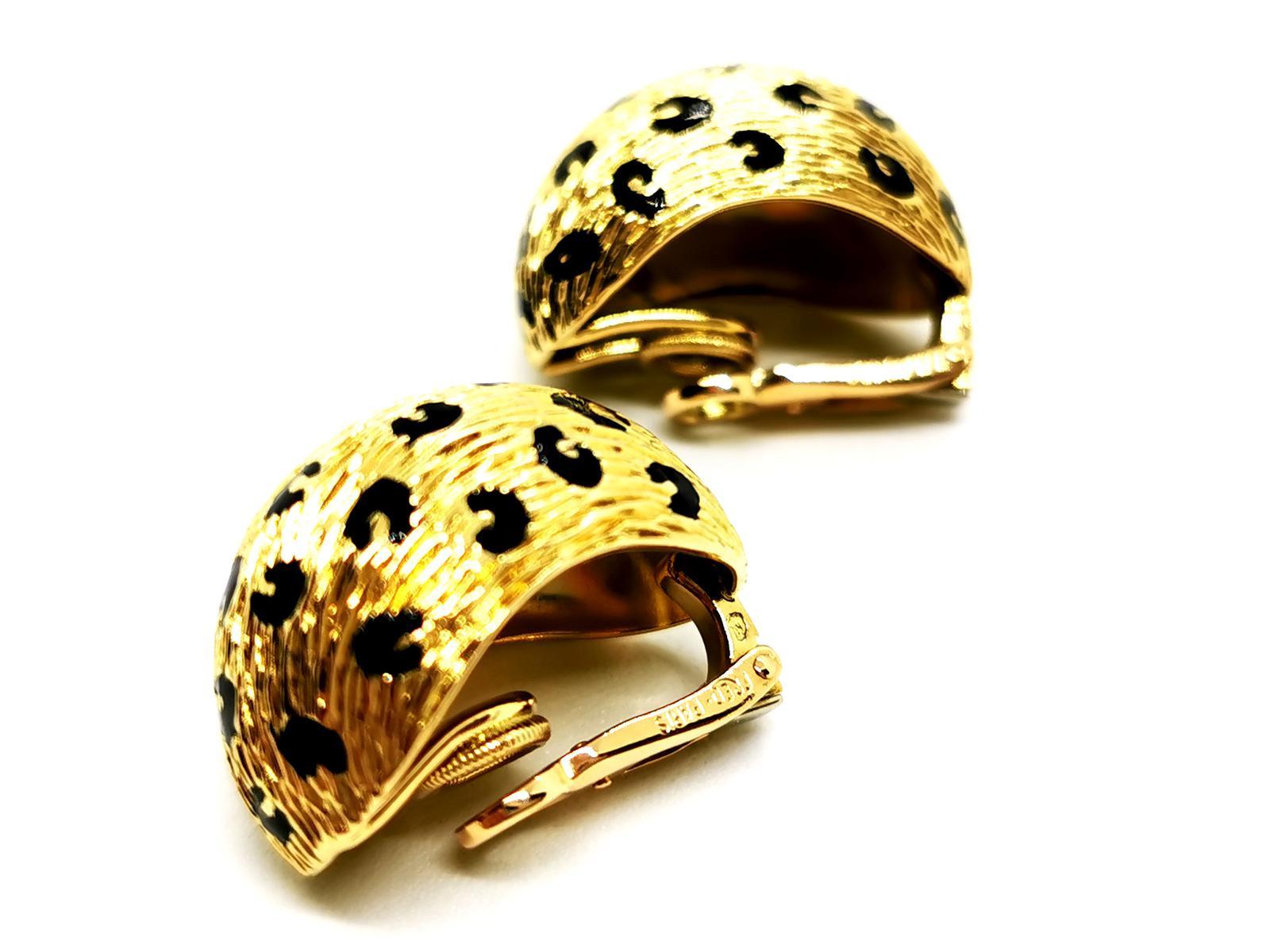 Fred-Tropfen-Ohrringe  Gelbgold 4
