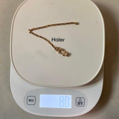 Fred Force 10 bracelet diamond-paved buckle chain cable 18k yellow gold