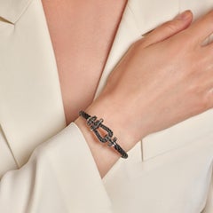 FRED Force 10 Armband mit schwarzen Diamanten