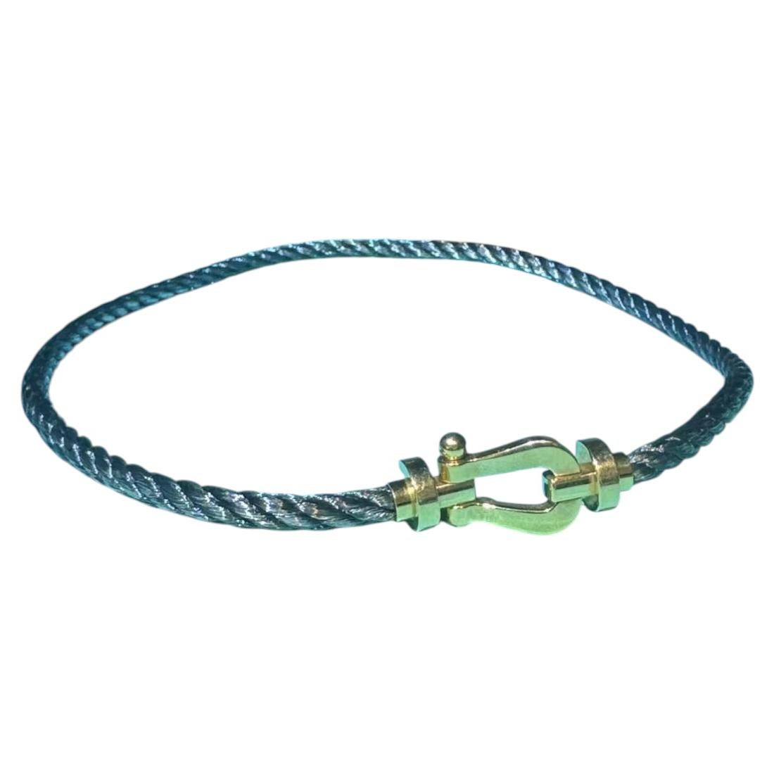 Fred Force 10 Bracelet large à double boucle, taille 17 en vente