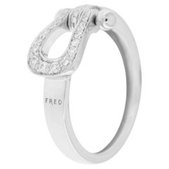 Fred Force 10 Ring 18kt White Gold with Diamonds