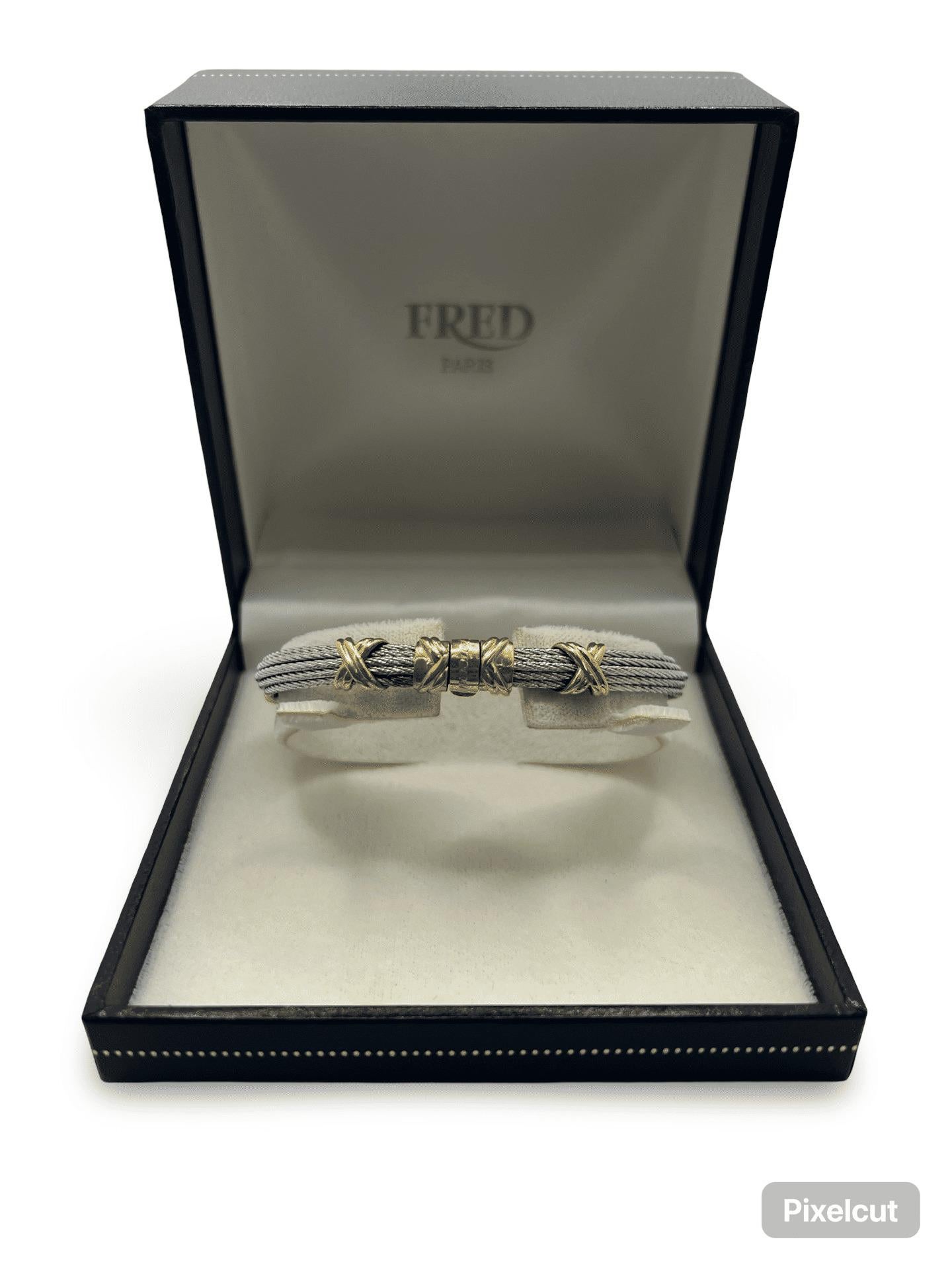 Fred Force 10 Vintage Bracelet In Excellent Condition For Sale In PARIS, FR