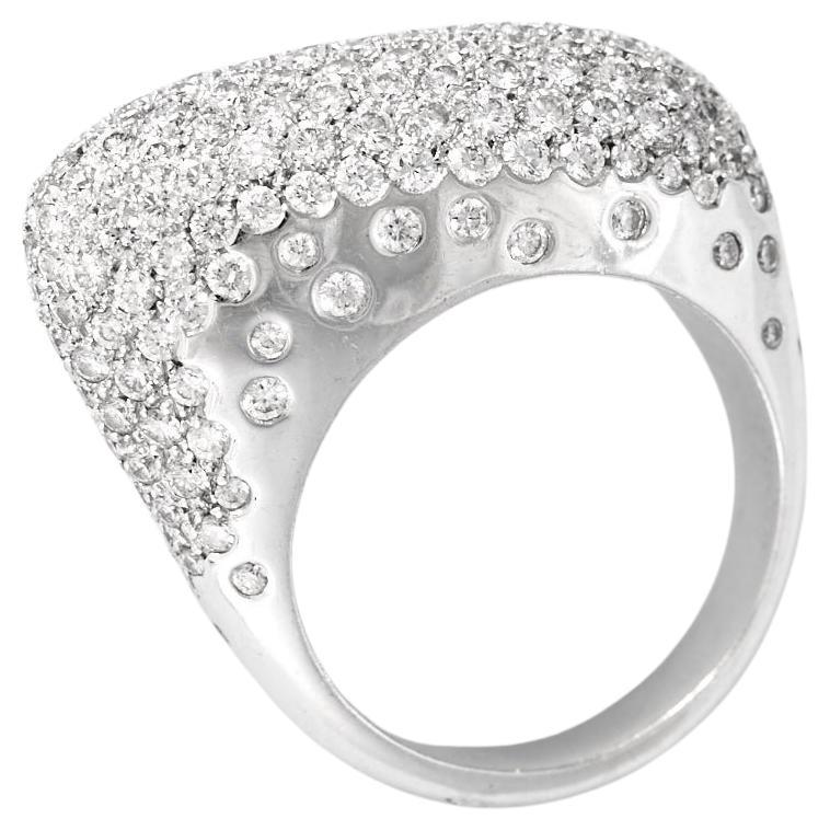 FRED - Glory ring in white gold and diamonds