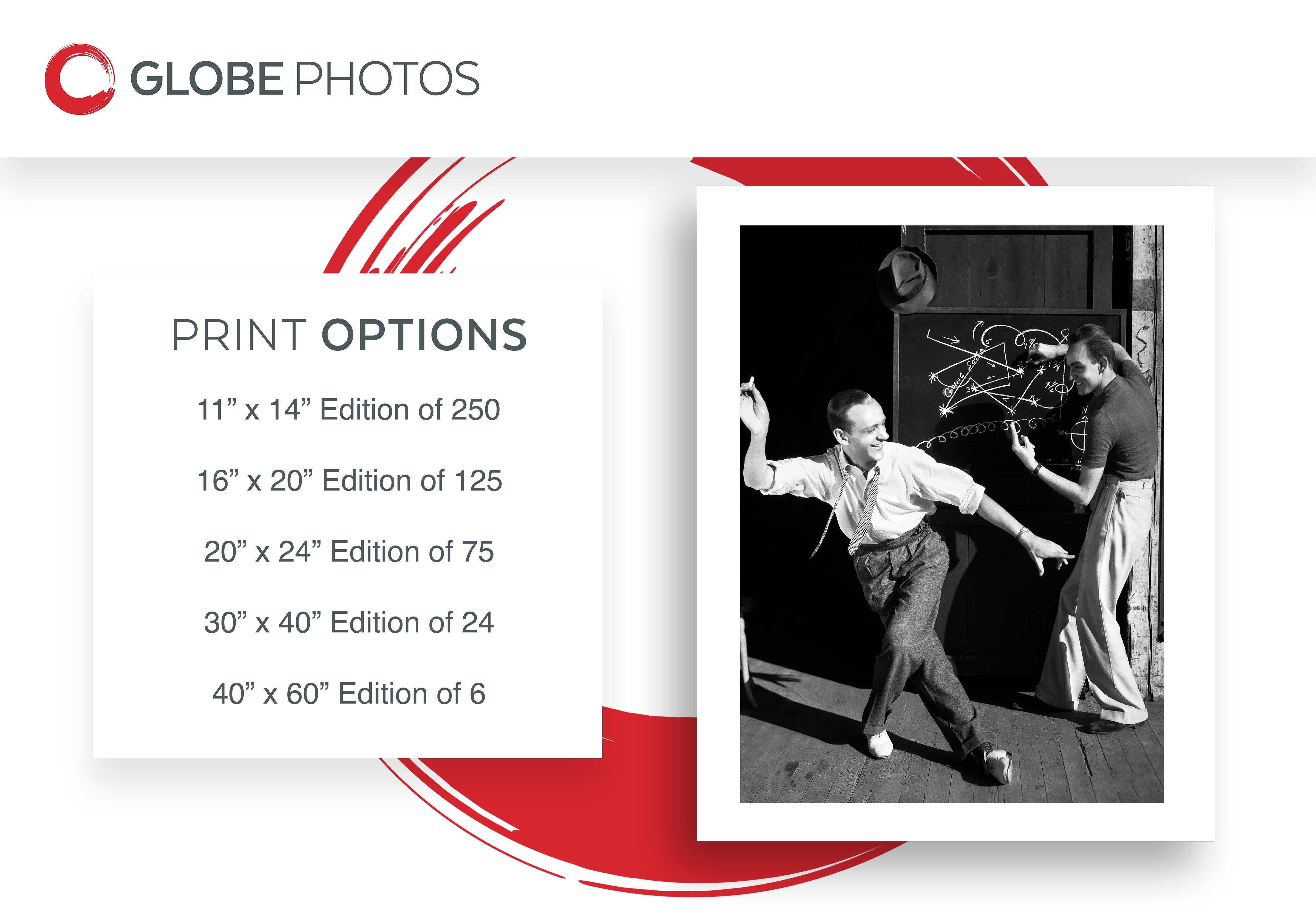 Fred Astaire planifie ses mouvements de danse - Photograph de Fred Hendrickson