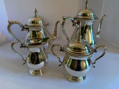 Fred Hirsch Argent Sterling Quatre Pièces Set à Thé Café Kent 72.72 Troy Ounces