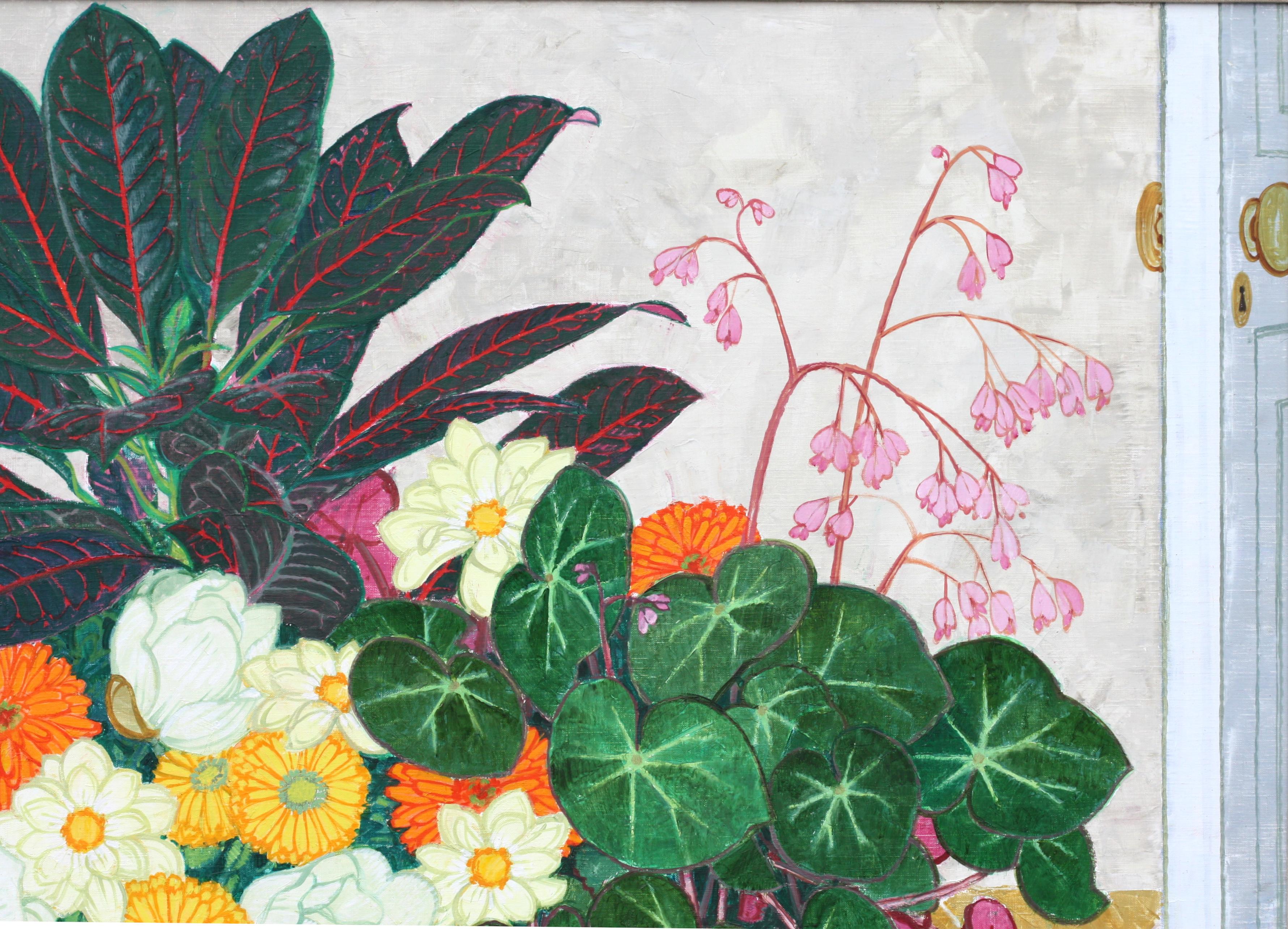 Fred Jessup, (Österreicher, 1920-2007) mit dem Titel Drei Türen (Leinwand) im Angebot