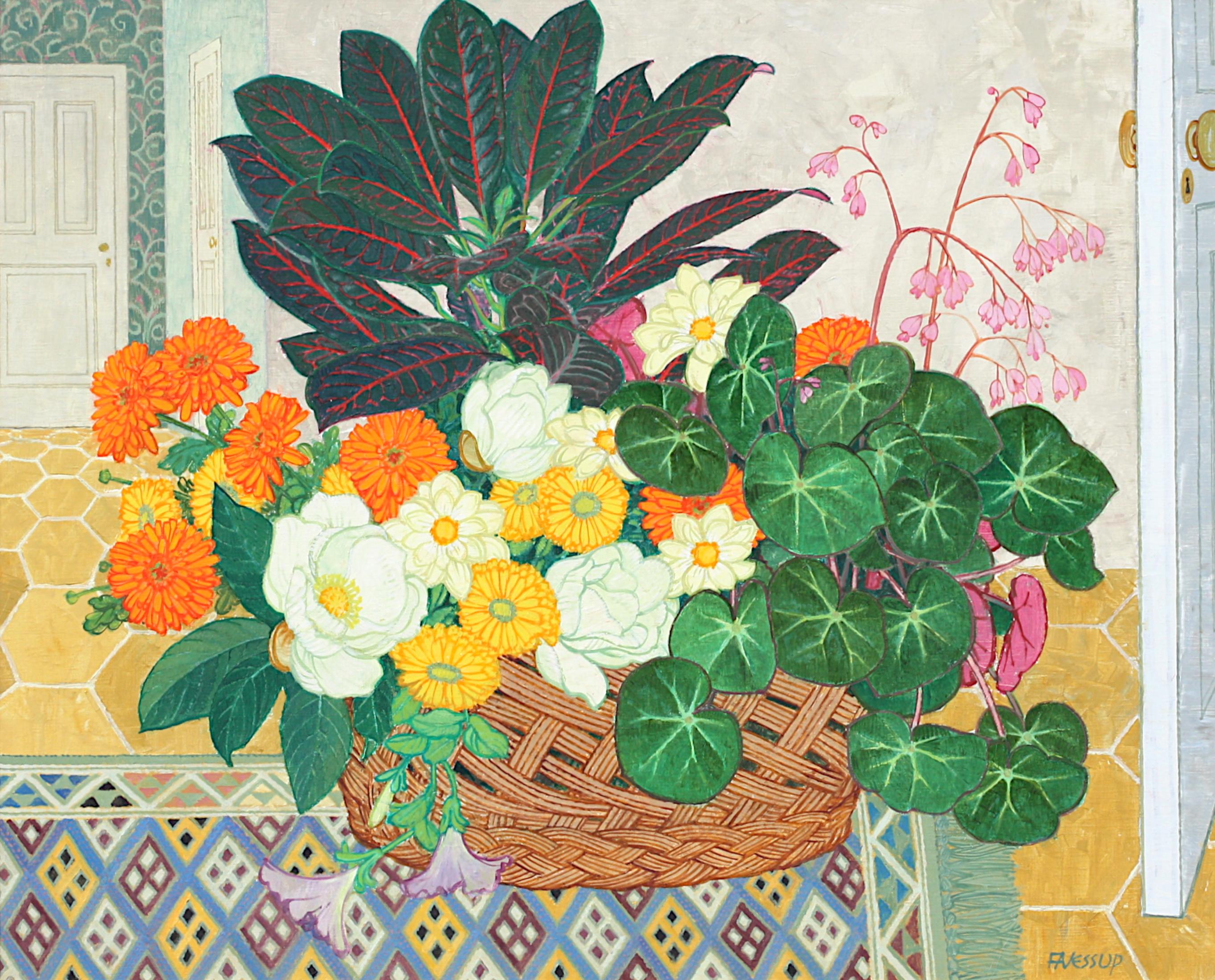 Fred Jessup, (Österreicher, 1920-2007) mit dem Titel Drei Türen im Angebot 2