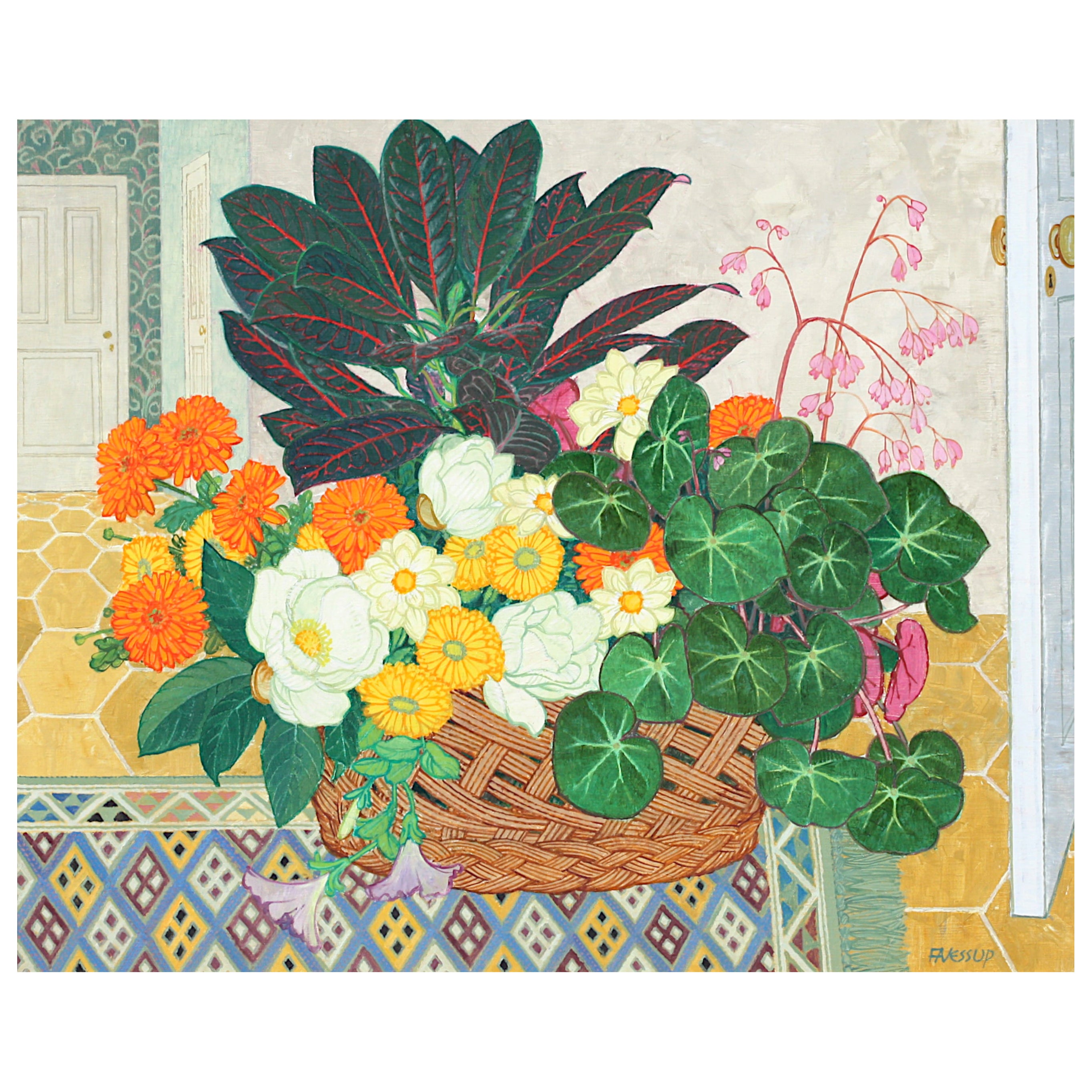 Fred Jessup, (austriaco, 1920-2007) titulado, Tres puertas en venta