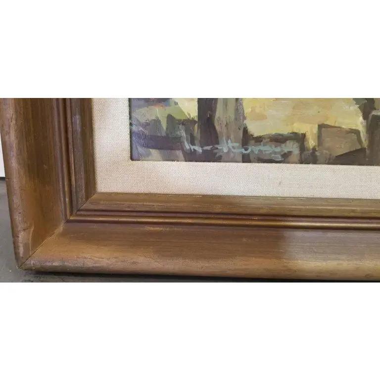 Fred Korburg Nautical Painting In Good Condition For Sale In Fulton, CA