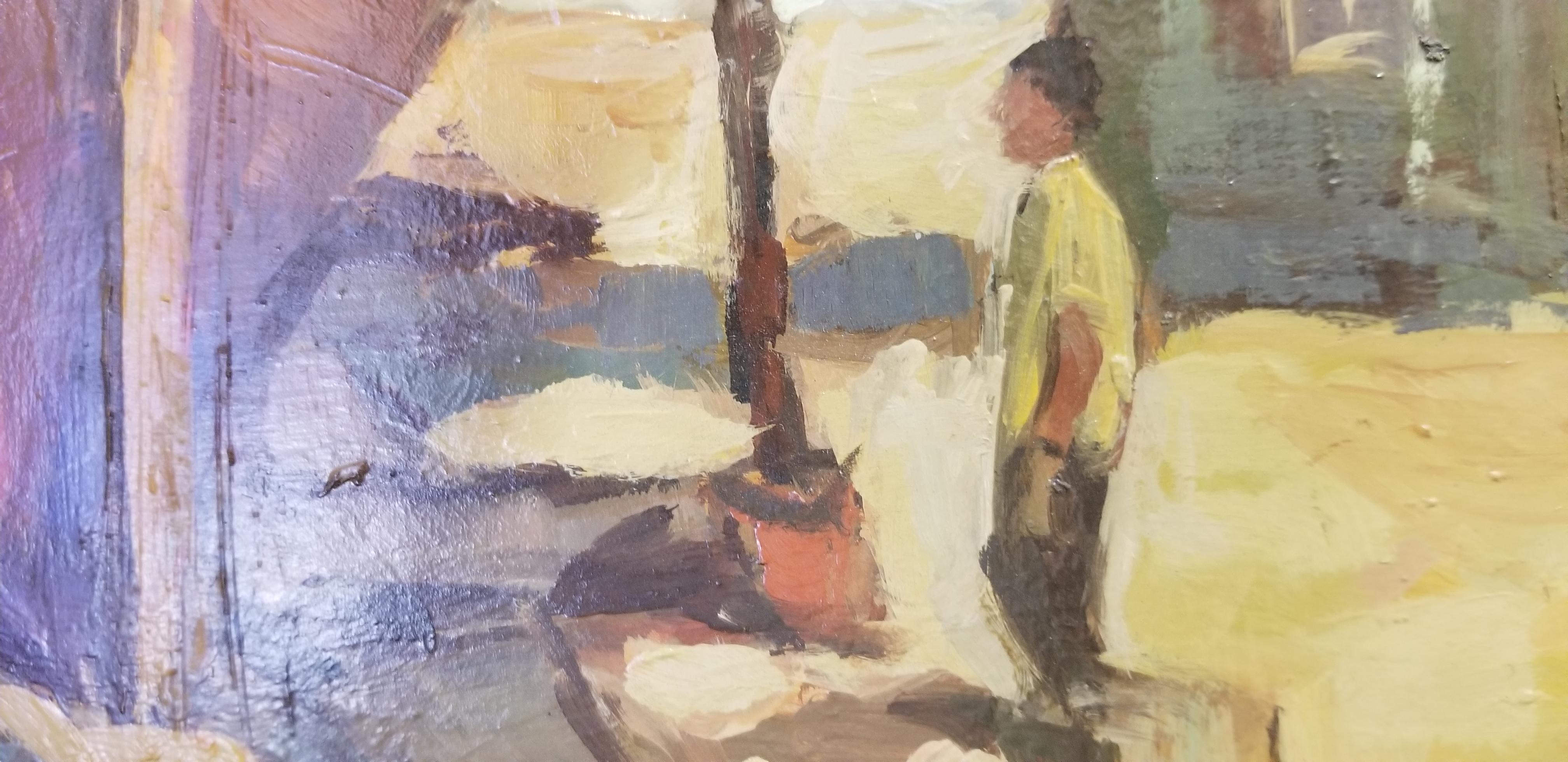 20th Century Fred Korburg Nautical Painting For Sale