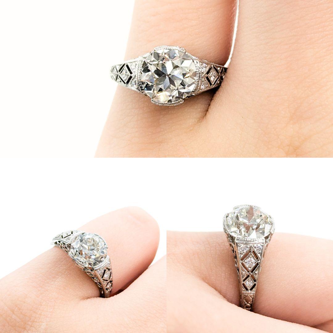 Fred Leighton 2.06ct Diamond Platinum Engagement Ring

Introducing this stunning Fred Leighton engagement ring, crafted in platinum and featuring a dramatic 2.06 carat diamond. This beautiful diamond, certified by GIA (#2165735339), glitters with