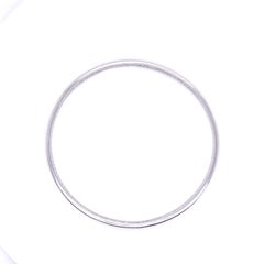 Fred Leighton Armreif aus 18 Karat Weißgold mit 3 Karat Diamanten im Rundschliff