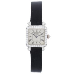 Vintage Fred Leighton by Charles Oudin White Gold Diamond Watch