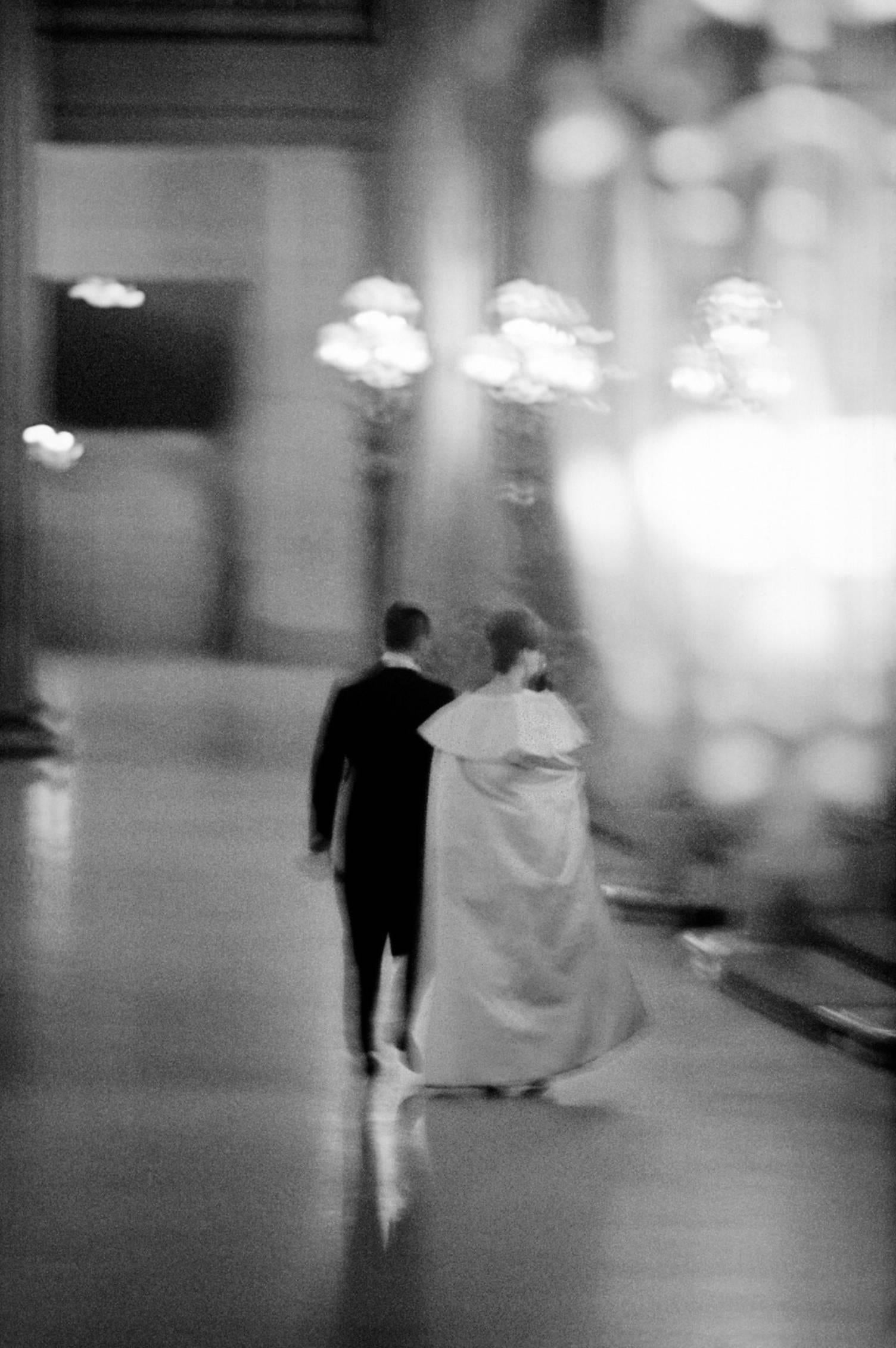 Fred Lyon Black and White Photograph - Opening Night at the Opera, San Francisco