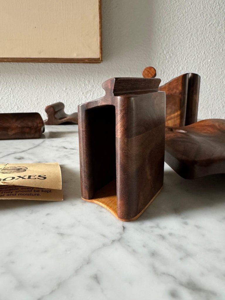 Fred and Marilyn Buss Trinket Puzzle Box, 1970s For Sale at