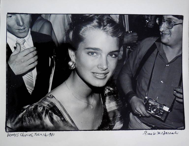 Brooke Shields Vintage Silver Gelatin Photograph For Sale 3