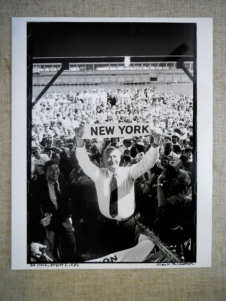 Black and White Photograph di Fred McDarrah - Ed Koch