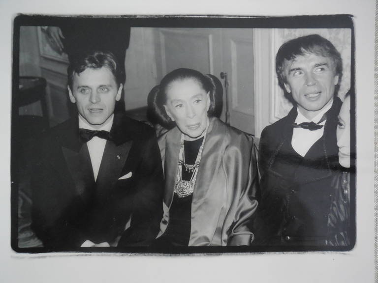 Martha Graham, Mikhail Baryshnikov, Rudolf Nureyev – Photograph von Fred McDarrah