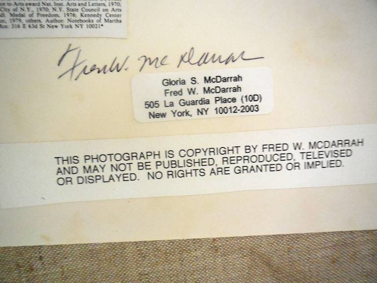 Martha Graham, Mikhail Baryshnikov, Rudolf Nureyev For Sale 3