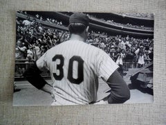 Signed Vintage Silver Gelatin Photograph Nolan Ryan