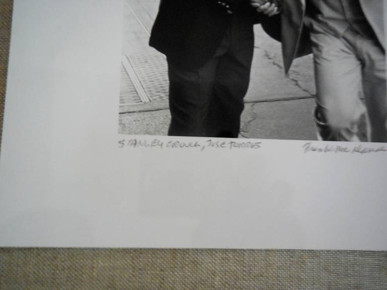 Stanley Crouch, Jose Torres – Photograph von Fred McDarrah