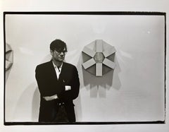 Used Print Silver Gelatin Signed Photograph Robert Smithson Land Art Artist