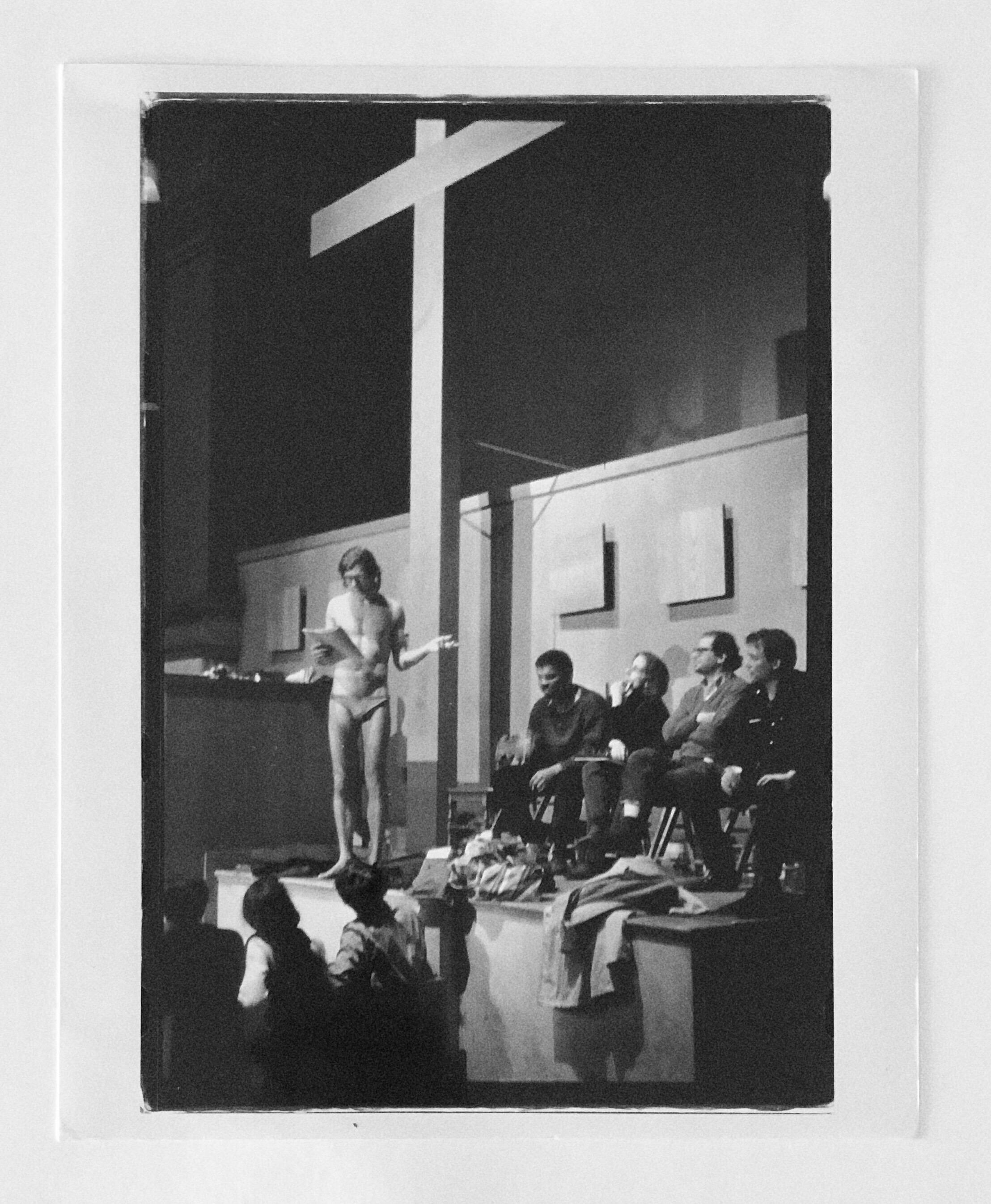 Photographie vintage signée Silver Gelatin du poète Beat Peter Orlovsky Beatnik Photo en vente 1