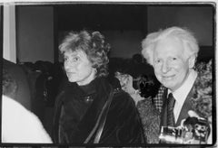 Used Signed  Silver Gelatin Photograph Jasper Johns Exhibit Photo Whitney Mus