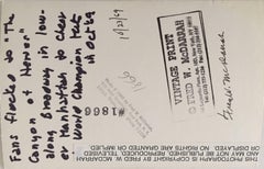 Vintage Silver Gelatin Photograph Manhattan Parade Mets Championship 1969 Photo