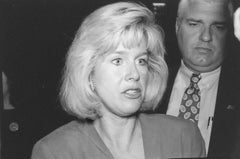 Vintage Silver Gelatin Photograph Tipper Gore, Democratic Fundraiser 1992 Photo