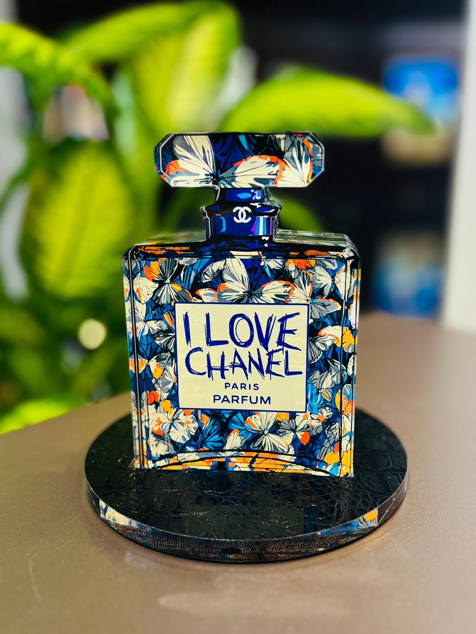 Frasco de perfume homenaje a Coco Chanel, pequeño - Sculpture de fred meurice