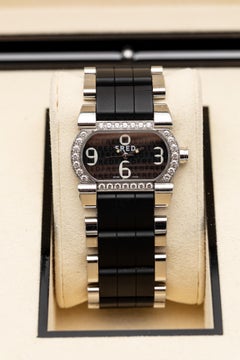 Fred Move One 21.3x32.6mm Stainless Steel Diamonds Quartz Ref: FD 012111