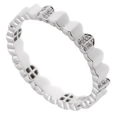 Fred of Paris Arc White Gold Diamond Eternity Ring