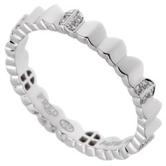 Fred of Paris Arc White Gold Diamond Eternity Ring