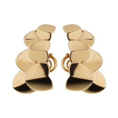 Fred of Paris Double Arc Yellow Gold Earrings