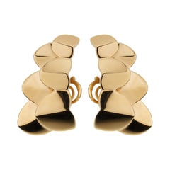 Fred of Paris Double Arc Gelbgold-Ohrringe
