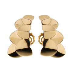 Fred of Paris Double Arc Yellow Gold Earrings