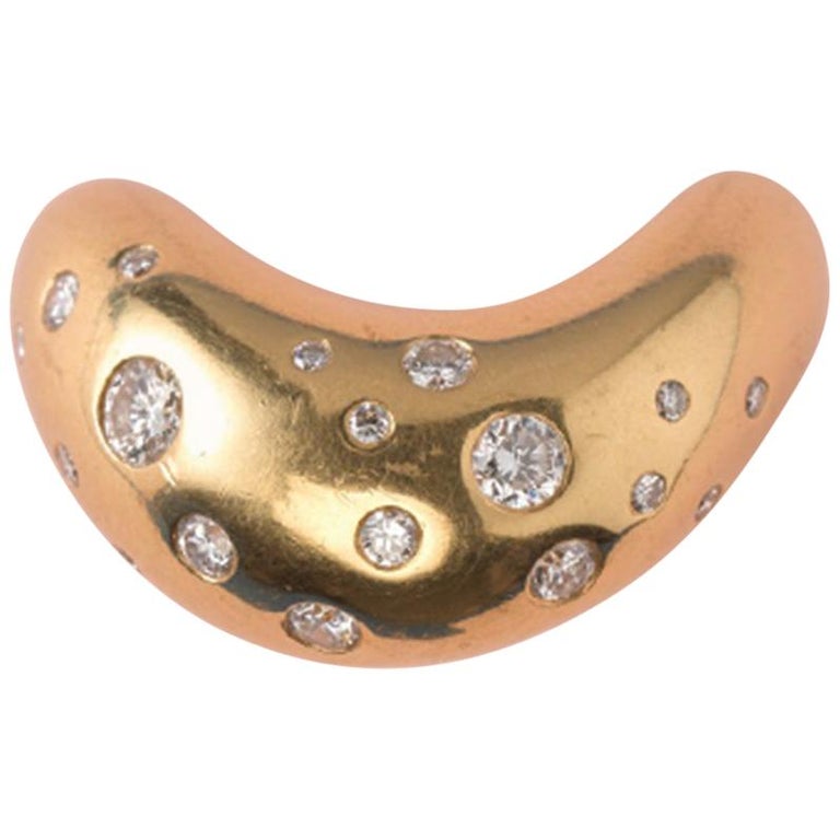 Fred of Paris Gold and Diamond Ring For Sale at 1stDibs