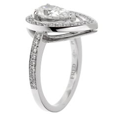 Fred of Paris Lovelight 1.48 Carat Pear Diamond Engagement Ring