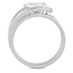 Fred Of Paris Lovelight Platinum 0.91 ct Diamond Ring