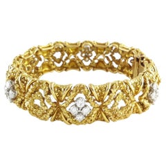 Fred Paris 18k Gold Diamond bracelet