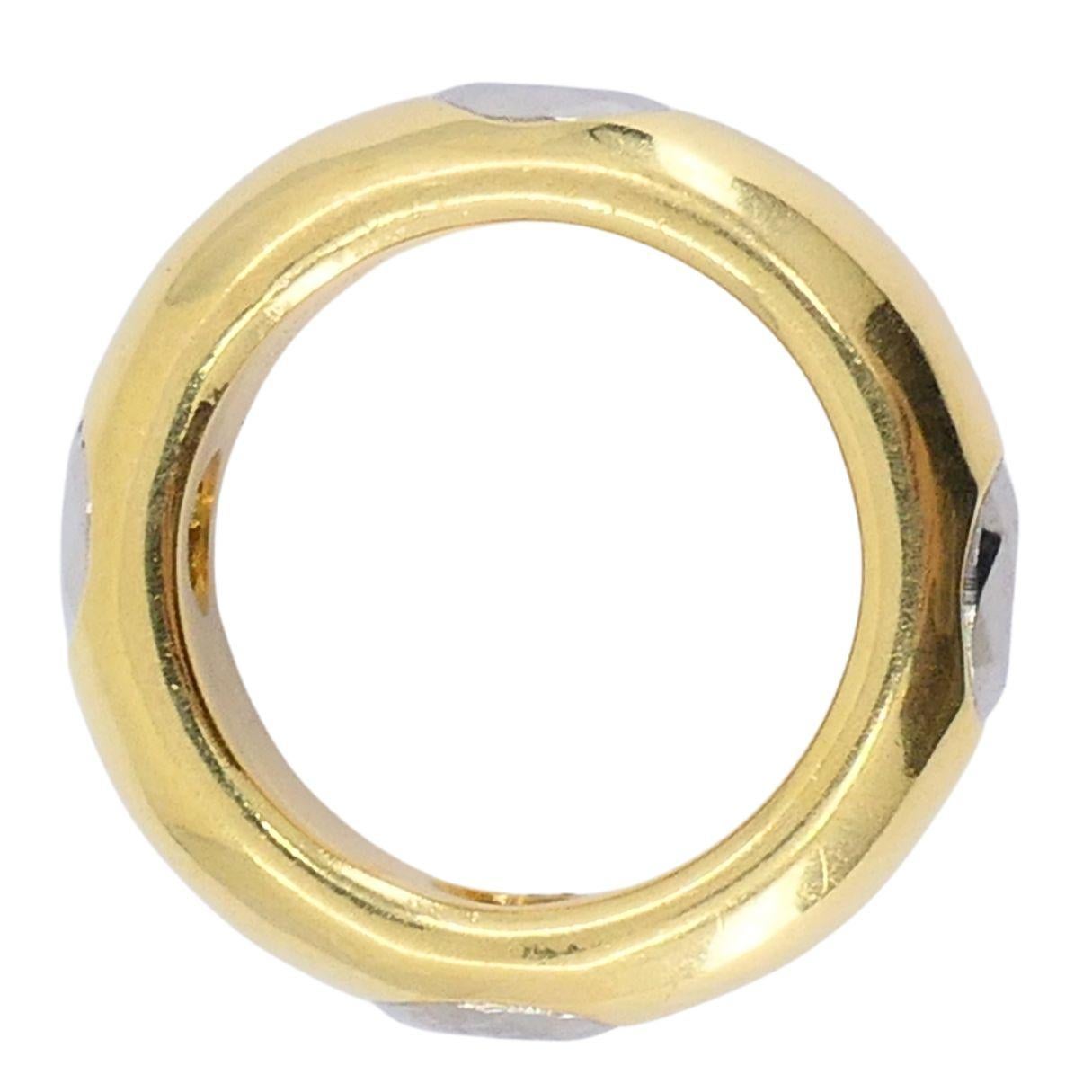 FRED Paris Anillo de oro de 18 quilates con hematites de época en venta 1