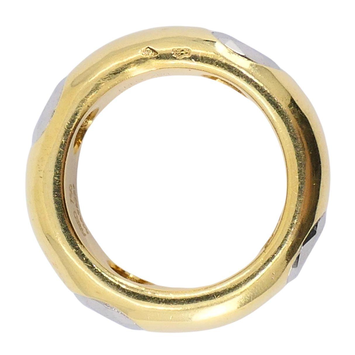 FRED Paris Anillo de oro de 18 quilates con hematites de época en venta 4