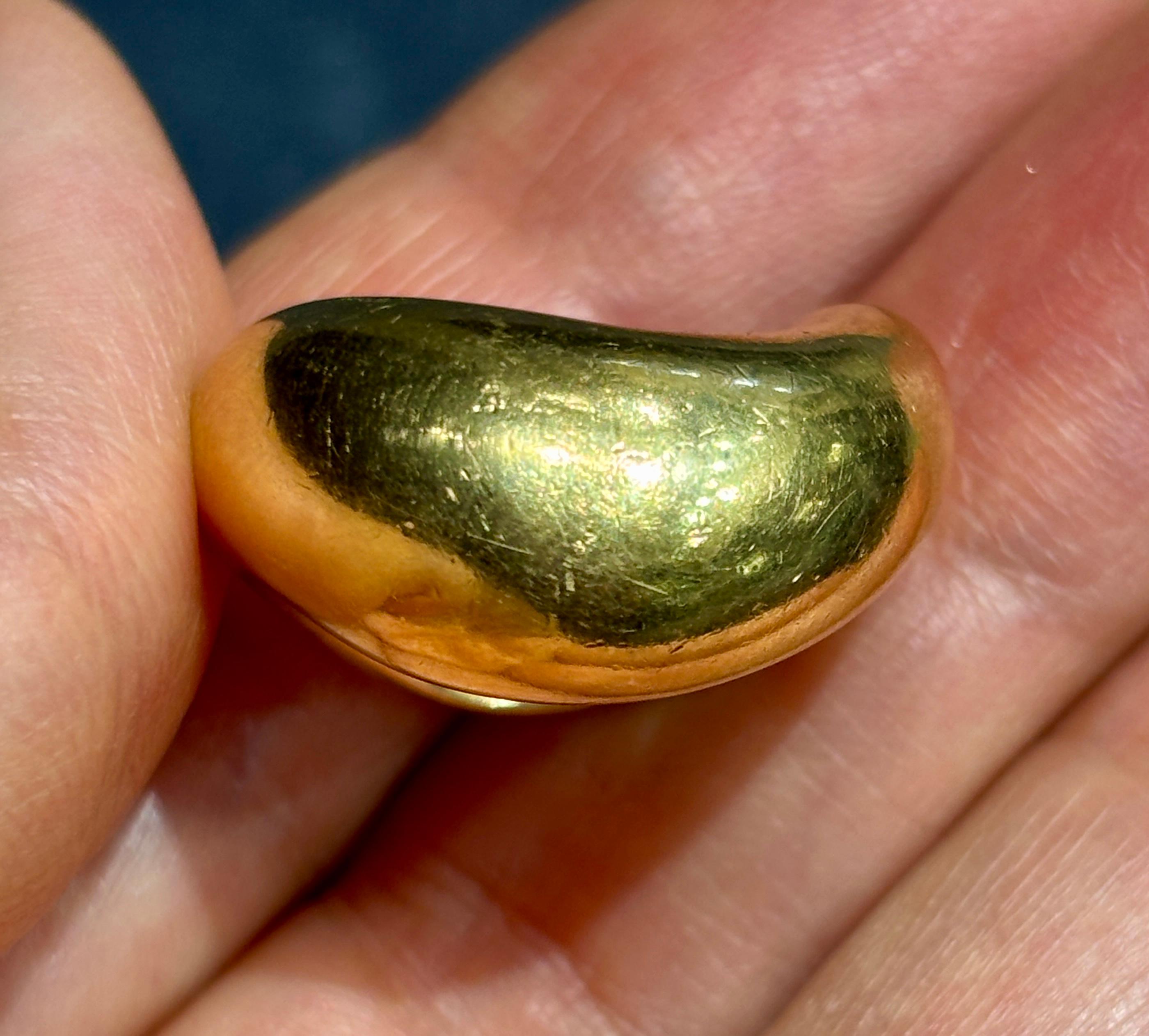 Fred Paris 1990s asymetric ring For Sale 2