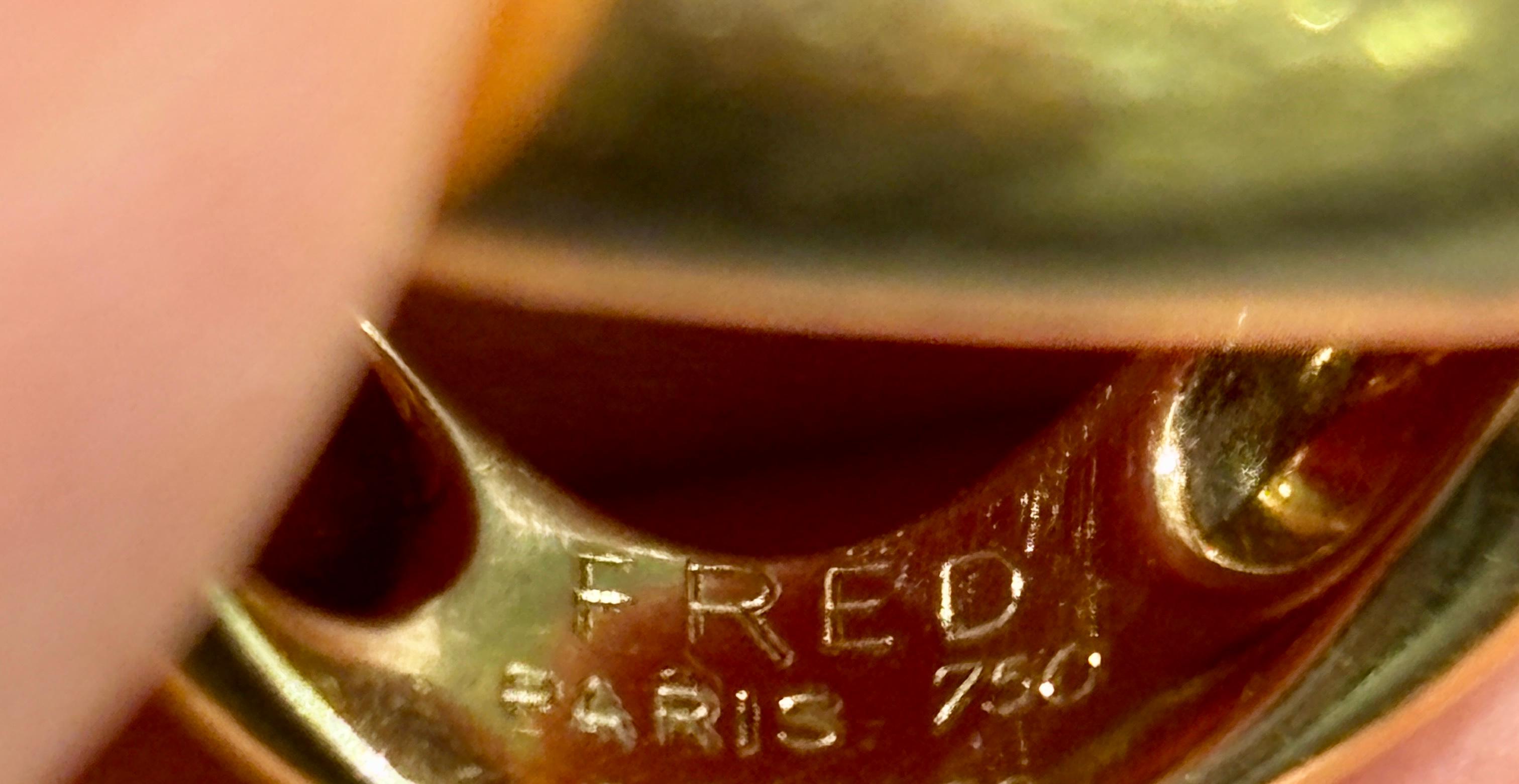 Fred Paris 1990s asymetric ring For Sale 3