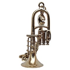 Fred Paris by Gaetan de Percin Trumpet Key Chain Charm